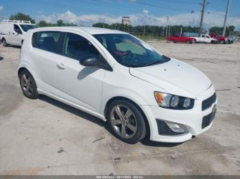  Salvage Chevrolet Sonic
