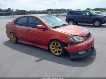  Salvage Toyota Corolla