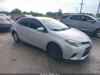  Salvage Toyota Corolla