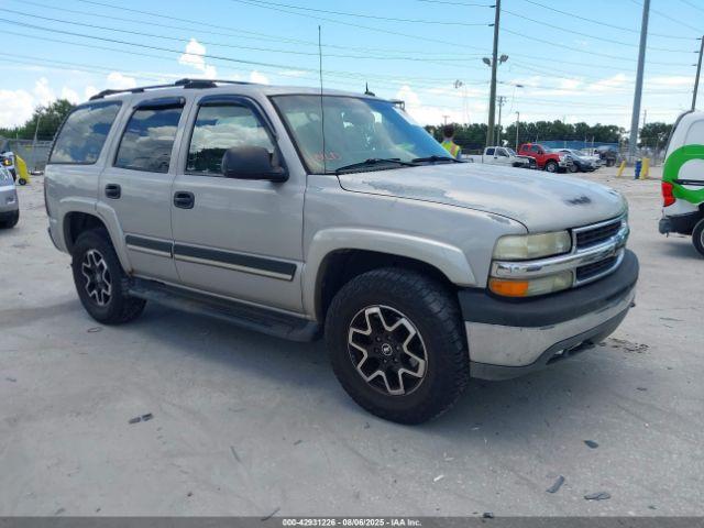  Salvage Chevrolet Tahoe