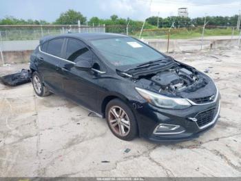  Salvage Chevrolet Cruze
