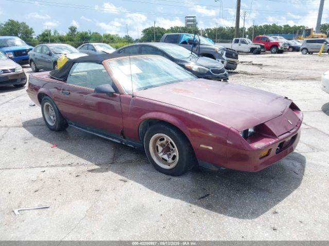  Salvage Chevrolet Camaro