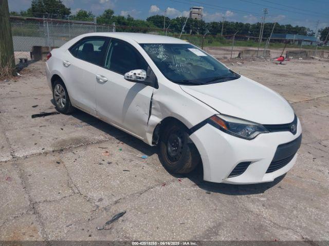  Salvage Toyota Corolla