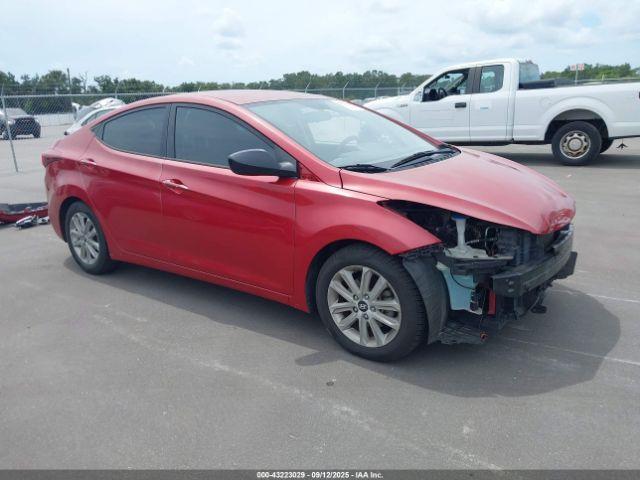  Salvage Hyundai ELANTRA