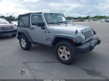 Salvage Jeep Wrangler