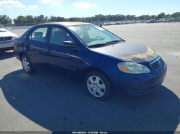  Salvage Toyota Corolla
