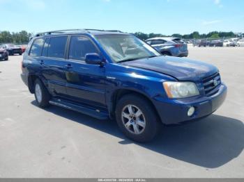  Salvage Toyota Highlander