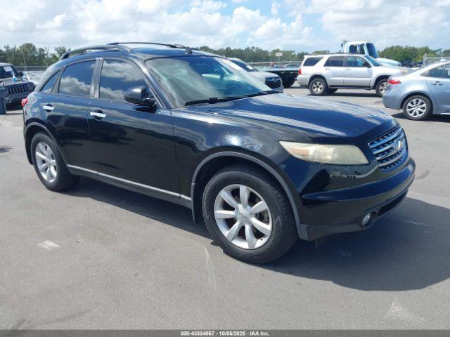  Salvage INFINITI Fx