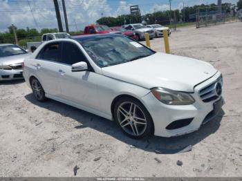  Salvage Mercedes-Benz E-Class