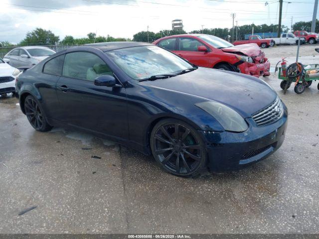  Salvage INFINITI G35