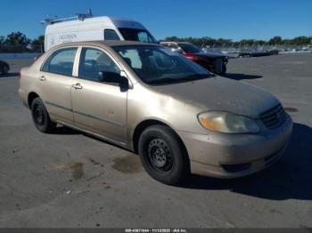  Salvage Toyota Corolla