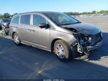  Salvage Honda Odyssey