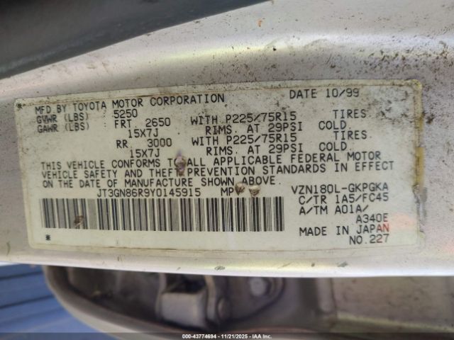 Toyota 4Runner Sr5 V6 Image 10