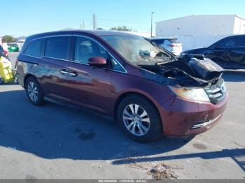  Salvage Honda Odyssey