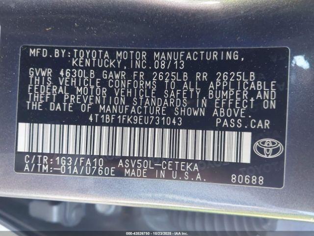 Toyota Camry L Image 3