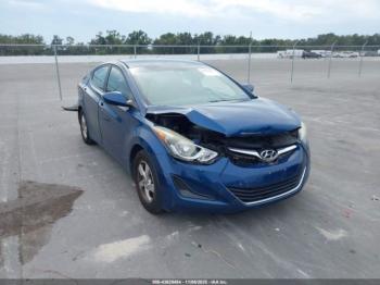  Salvage Hyundai ELANTRA