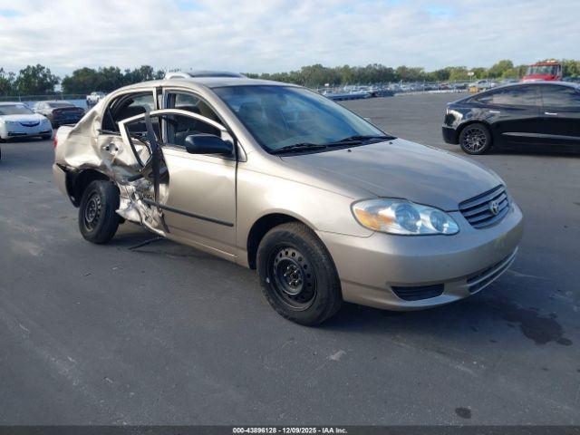  Salvage Toyota Corolla