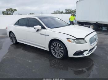  Salvage Lincoln Continental