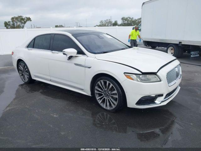  Salvage Lincoln Continental
