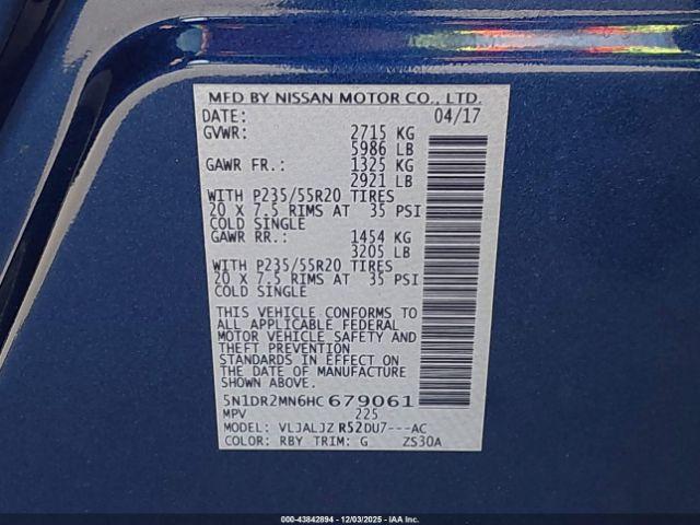 Nissan Pathfinder Platinum Image 10