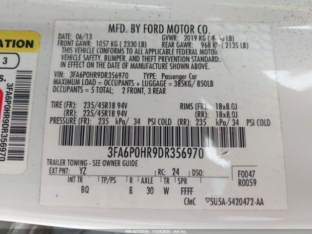 Ford Fusion Se Image 6