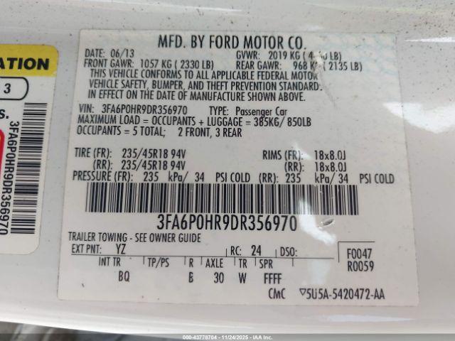 Ford Fusion Se Image 6