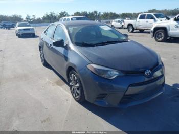  Salvage Toyota Corolla
