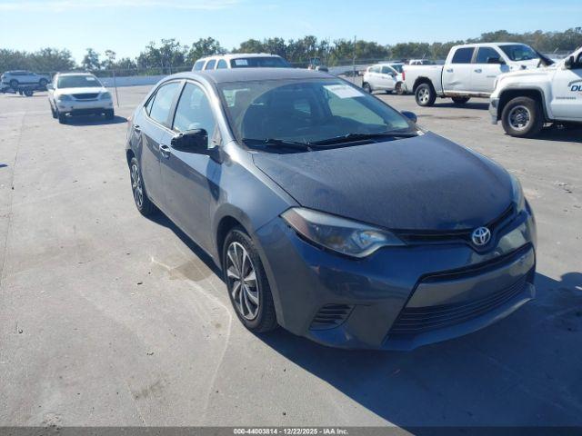  Salvage Toyota Corolla