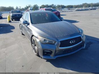  Salvage INFINITI Q50 Hybrid