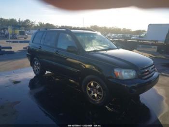  Salvage Toyota Highlander