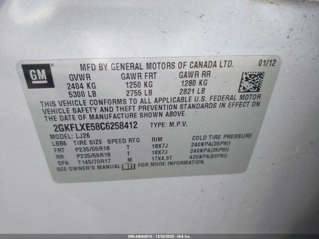 GMC Terrain Slt-2 Image 9