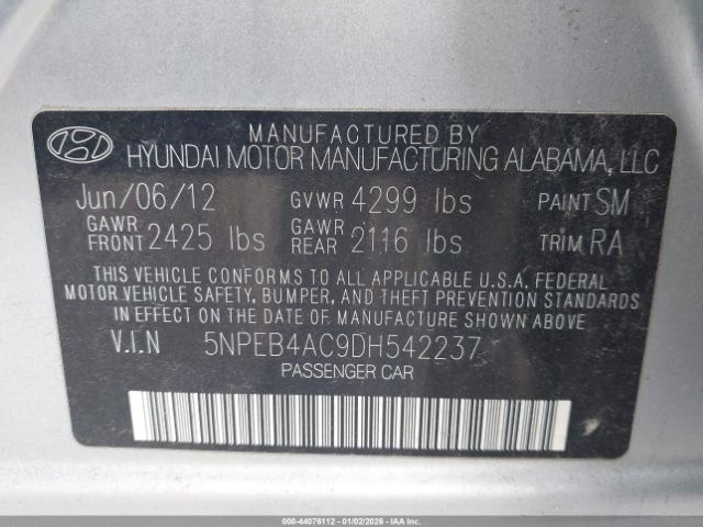 Hyundai SONATA Gls Image 10