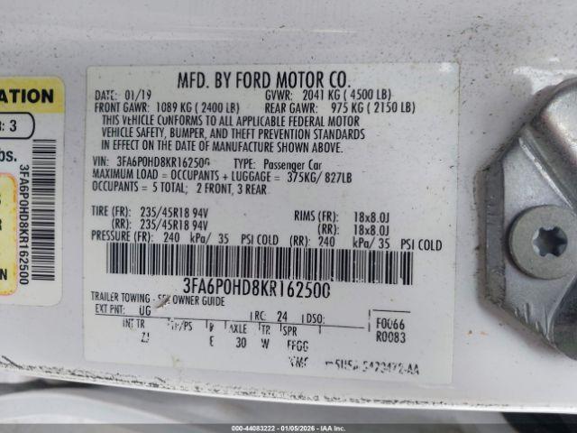 Ford Fusion Se Image 2