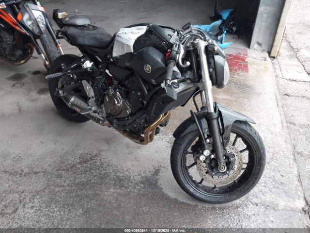  Salvage Yamaha Fz07