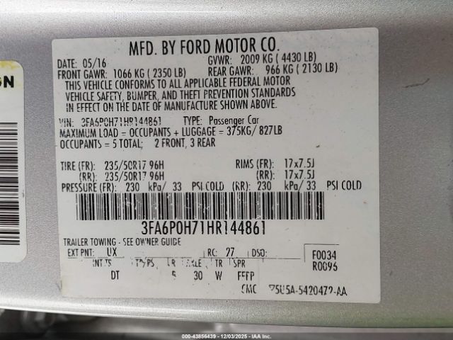 Ford Fusion Se Image 11