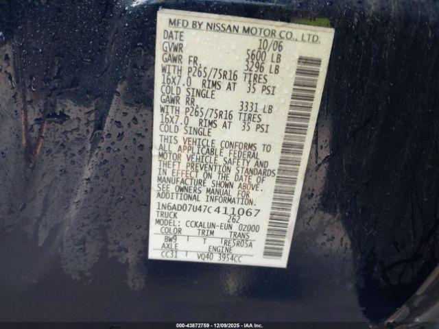 Nissan Frontier Nismo Off Road Image 10