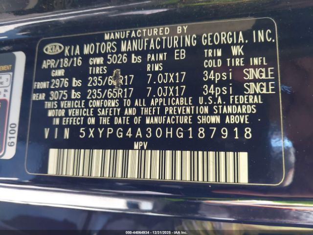 Kia Sorento 2.4l L Image 12