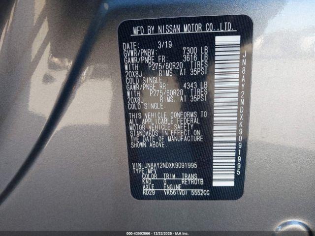 Nissan Armada Sl Image 5