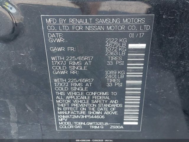 Nissan Rogue Sv Image 5