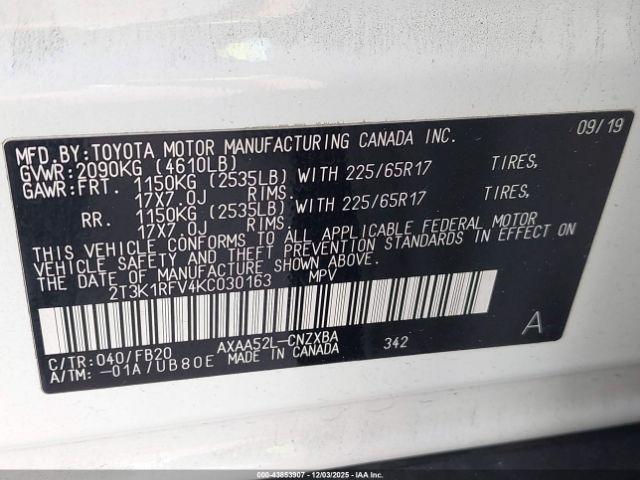 Toyota RAV4 Le Image 9