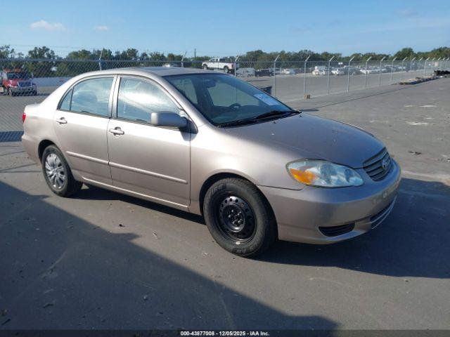  Salvage Toyota Corolla